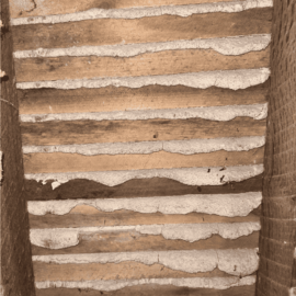 Lime-Plaster-on-Lathe-with-Horsehair Lime Plaster Basecoat with Polypropylene Fibers